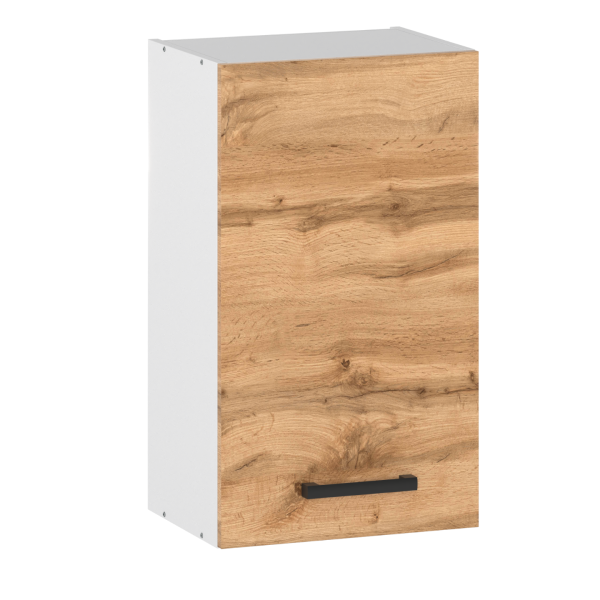 Szafka Kuchenna Wisząca Górna 40cm 1-Drzwiowa 1D Szyna Dąb Wotan 432566