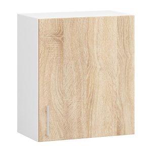 Szafka kuchenna wisząca LIMA Biała, Dąb Sonoma 50×30,5×58 cm 302794 Szafka kuchenna wisząca LIMA Biała, Dąb Sonoma 50×30,5×58 cm 302794