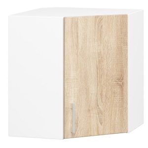 Szafka kuchenna wisząca LIMA Biała, Dąb Sonoma 60×30,5×58 cm 302795 Szafka kuchenna wisząca LIMA Biała, Dąb Sonoma 60×30,5×58 cm 302795