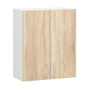 Szafka kuchenna wisząca LIMA Biała, Dąb Sonoma 60×30,5×72 cm 302803 Szafka kuchenna wisząca LIMA Biała, Dąb Sonoma 60×30,5×72 cm 302803