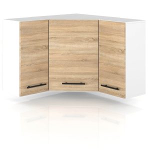 Szafka kuchenna wisząca narożna 90cm spremium dąb sonoma 373982 Szafka kuchenna wisząca narożna 90cm spremium dąb sonoma 373982