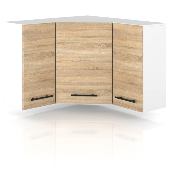 Szafka kuchenna wisząca narożna 90cm spremium dąb sonoma 373982
