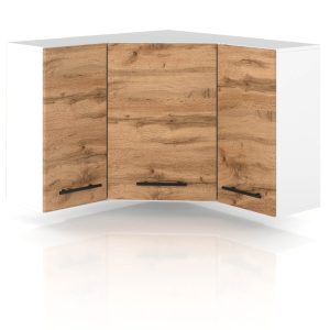 Szafka kuchenna wisząca narożna 90cm spremium dąb wotan 373994 Szafka kuchenna wisząca narożna 90cm spremium dąb wotan 373994
