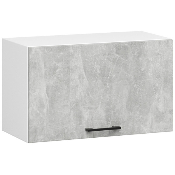 Szafka kuchenna wisząca OLIWIA Biała, Beton 60x30x29 cm 302873