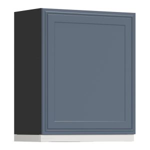 Szafka kuchenna wisząca Verdi 60 cm z czarnym okapem prawa mistyczny mat 377726