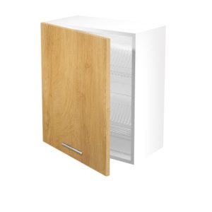 Szafka kuchenna wisząca z ociekaczem 60 VENTO GC-60/72 dąb 1000904