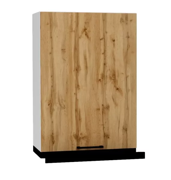 Szafka kuchenna wisząca z okapem 60 BONO W60 SLIM/88 P/L dąb 392558