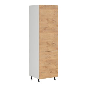 Szafka kuchenna wysoka Hamper 60 cm prawa z szufladami cichy domyk dąb 402873