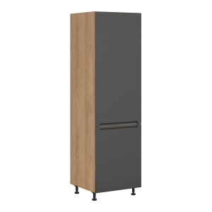 Szafka kuchenna wysoka Iris 60 cm lewa grafitowa 454647 Szafka kuchenna wysoka Iris 60 cm lewa grafitowa 454647