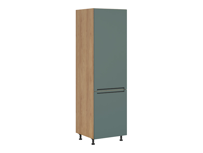 Szafka kuchenna wysoka Iris 60 cm lewa zieleń boho 314222