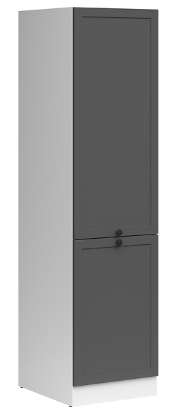 Szafka kuchenna wysoka Junona Line 50 cm prawa grafit 75873