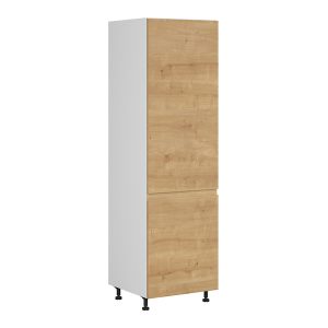 Szafka kuchenna wysoka Sole 60 cm lewa z szufladami dąb arlington 383141
