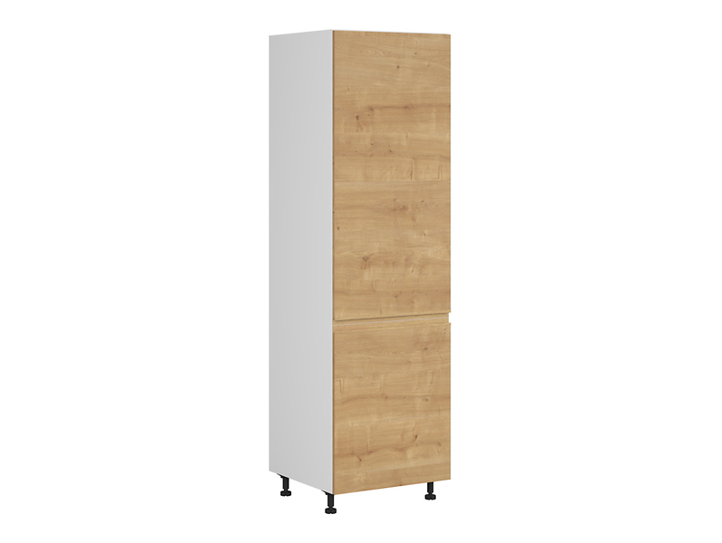 Szafka kuchenna wysoka Sole 60 cm lewa z szufladami dąb arlington 383141