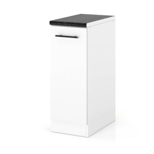 Szafka kuchenna z blatem dolna mała 30cm spremium biały mat 377738 Szafka kuchenna z blatem dolna mała 30cm spremium biały mat 377738