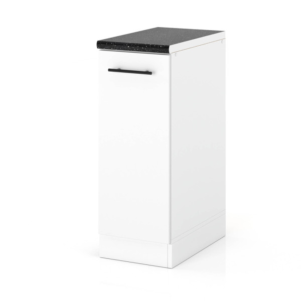 Szafka kuchenna z blatem dolna mała 30cm spremium biały mat 377738