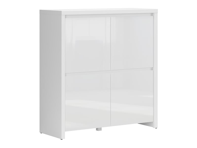 Szafka Larios 105 cm czterodrzwiowa biały połysk 57667