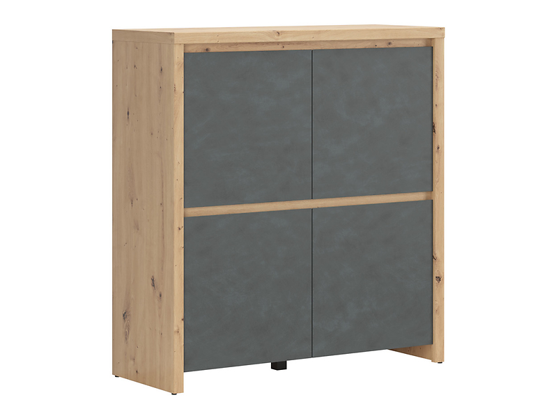 Szafka Larios 105 cm czterodrzwiowa dąb artisan/matera 57669