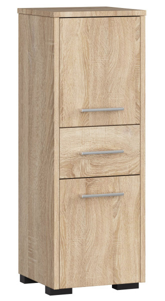 Szafka Łazienka Fin Słupek 30 2D 1Sz 85Cm Pk Dąb Sonoma 728032