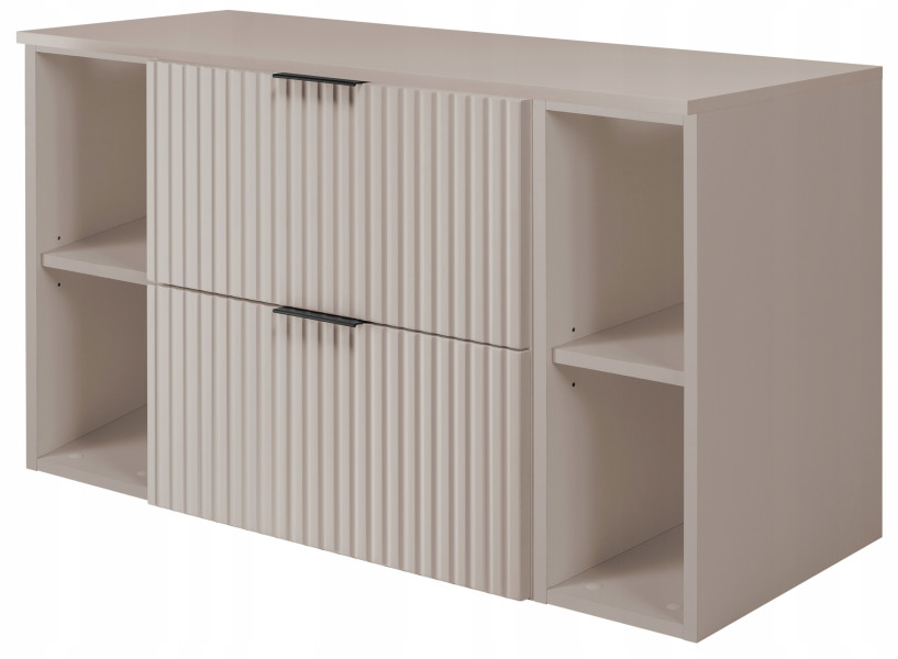 Szafka Łazienkowa 100 cm KASZMIR BLAT REGAŁ RYFLE 4S FLOW 432490
