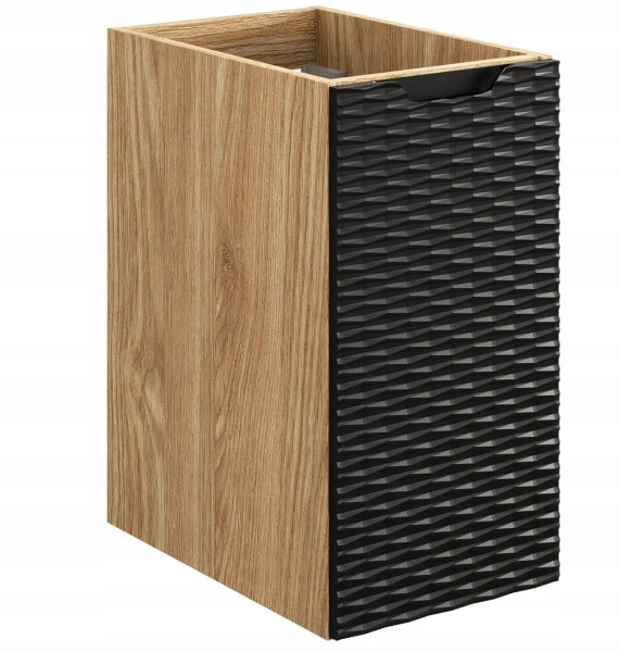 Szafka Łazienkowa 30 cm Wisząca FRONT 3D! OCEAN BLACK 299827