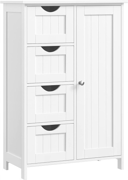 Szafka łazienkowa 30x55x82 cm stojąca 4 SZUFLADY LHC41W 299408