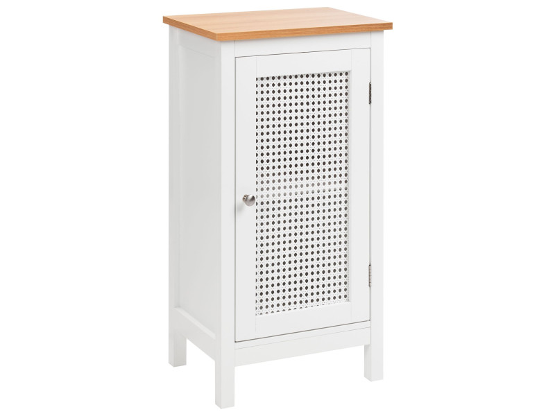 Szafka łazienkowa 30x75cm MDF z półkami biała 516886