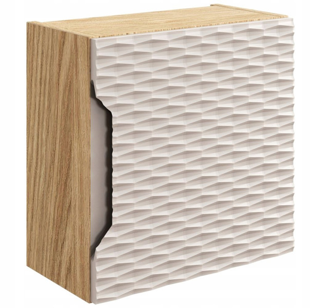 Szafka Łazienkowa 35 cm BEŻ Wisząca FRONT 3D OCEAN BEIGE 299849