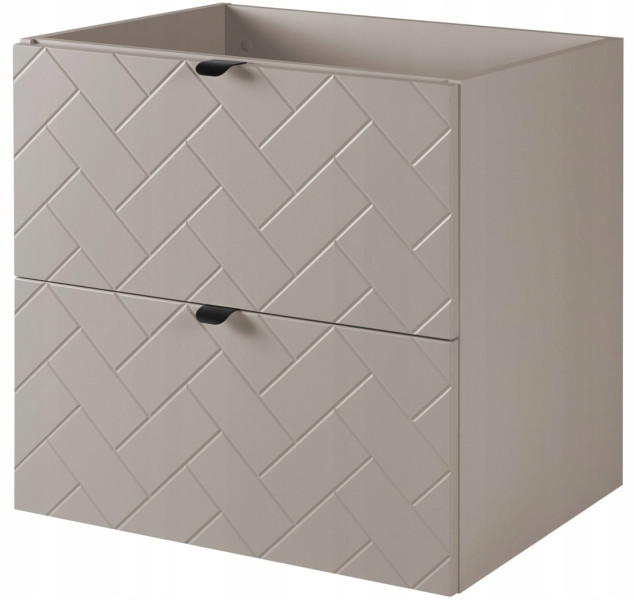 Szafka Łazienkowa 60 cm POD UMYWALKĘ MADIS KASZMIR Black 259853