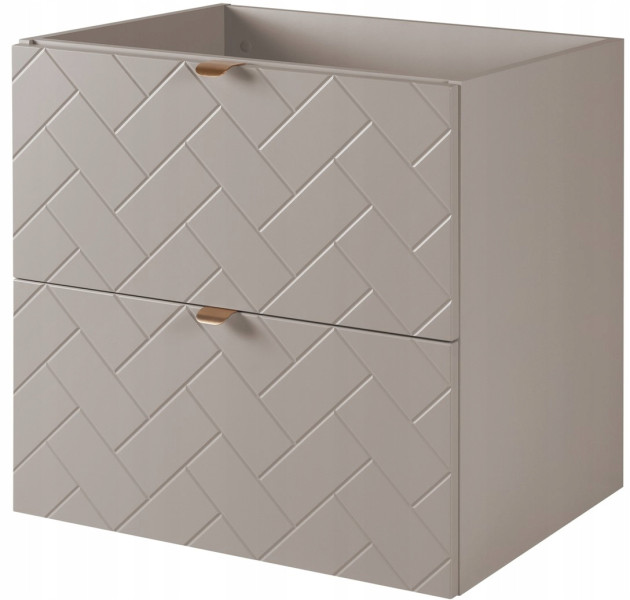 Szafka Łazienkowa 60 cm POD UMYWALKĘ MADIS KASZMIR Gold 259869
