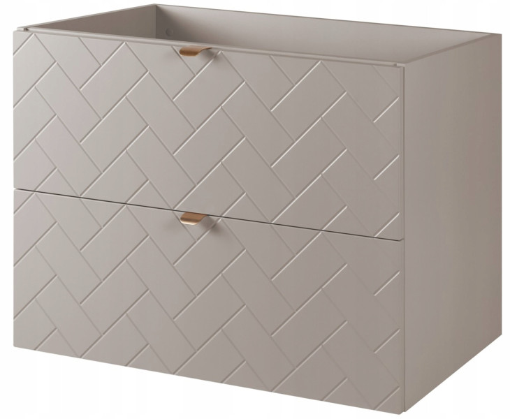 Szafka Łazienkowa 80 cm POD UMYWALKĘ MADIS KASZMIR Gold 259862