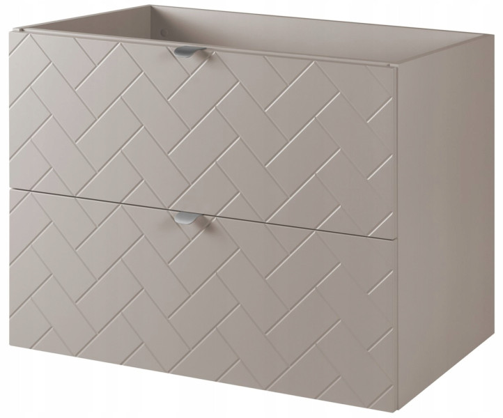 Szafka Łazienkowa 80 cm POD UMYWALKĘ MADIS KASZMIR Silver 259848