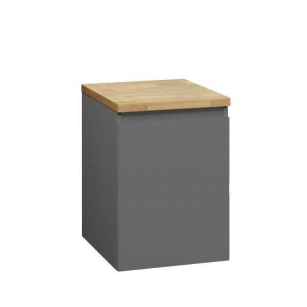 Szafka łazienkowa ARCO 40 cm grafit niska 803323