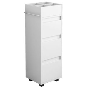 Szafka łazienkowa biała stojąca regał salon nowoczesna loft 90 cm 770263