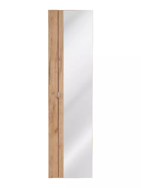 Szafka łazienkowa CAPRI 803 45 cm dąb z lustrem 432663