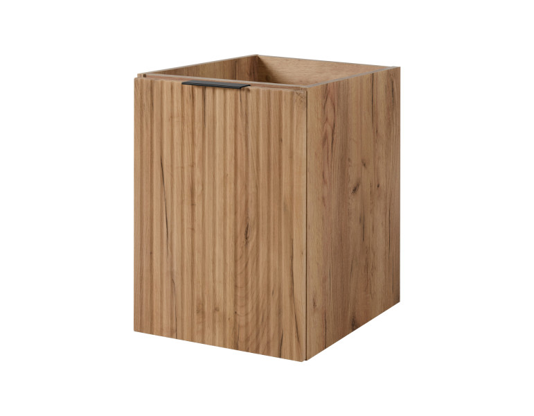 Szafka łazienkowa, dąb Craft + uchwyt czarny, 40 x 57 x 46 cm 1092268