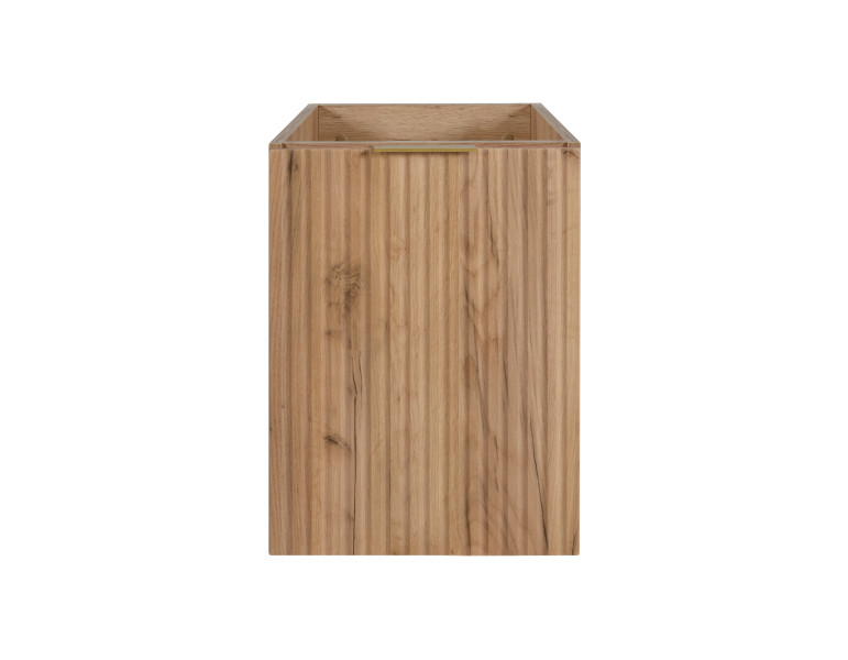 Szafka łazienkowa, dąb Craft + uchwyt złoty, 40 x 57 x 46 cm 1092305