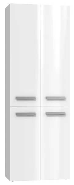 Szafka łazienkowa Malmo 4X - biały połysk 718457
