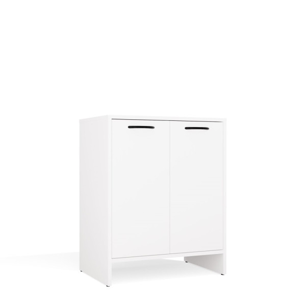 Szafka Łazienkowa Topeshop NINA 2DUM Biała | 2 Drzwi 60x40x74 cm 793366
