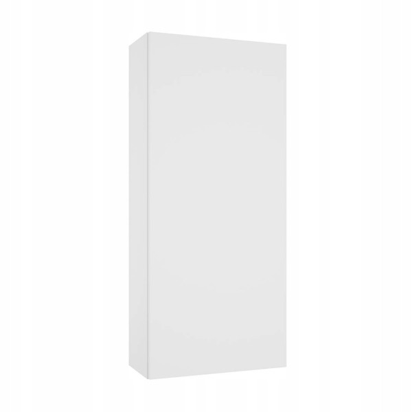 Szafka Łazienkowa Wisząca 40x90 Biała Lakier Połysk Półki Cichy Domyk 718266