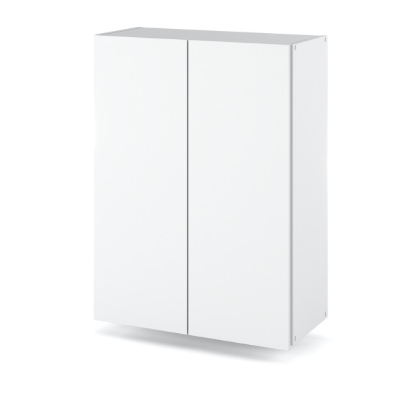 Szafka łazienkowa wisząca 60cm bezuchwytowa biała matowa 377081