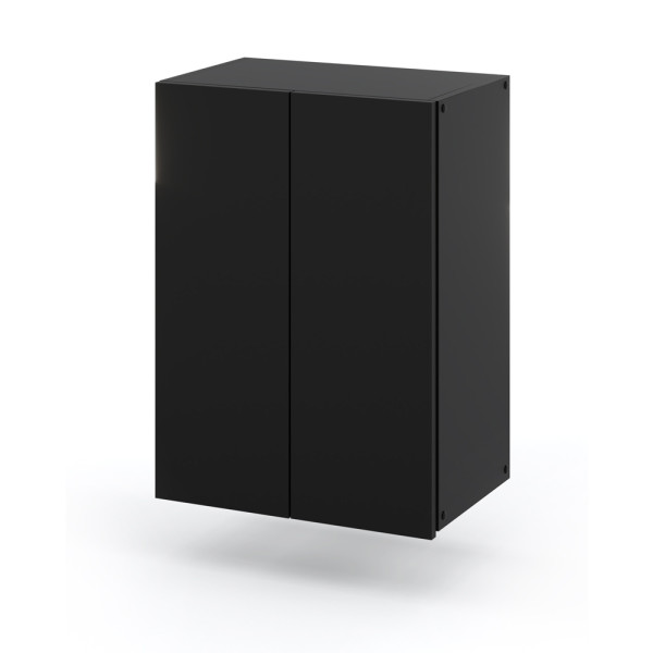Szafka łazienkowa wisząca nad pralkę 40cm czarny mat loft 377082