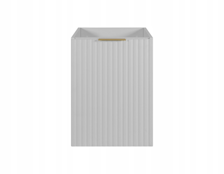 Szafka Łazienkowa Wisząca Pod Umywalkę 40X46 Cm Flisan Biała Jednodrzwiowa 1058800