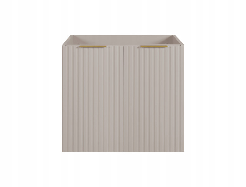 Szafka Łazienkowa Wisząca Pod Umywalkę 60X46 Cm Flisan Kaszmir Dwudrzwiowa 1058753