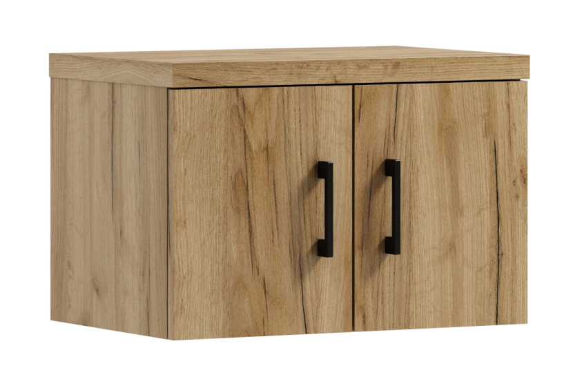 Szafka łazienkowa wisząca pod umywalkę MARKUS 60 dąb craft złoty 550072