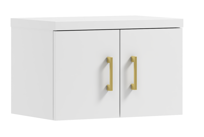 Szafka łazienkowa wisząca pod umywalkę MARKUS 80 biały (GOLD) 633683