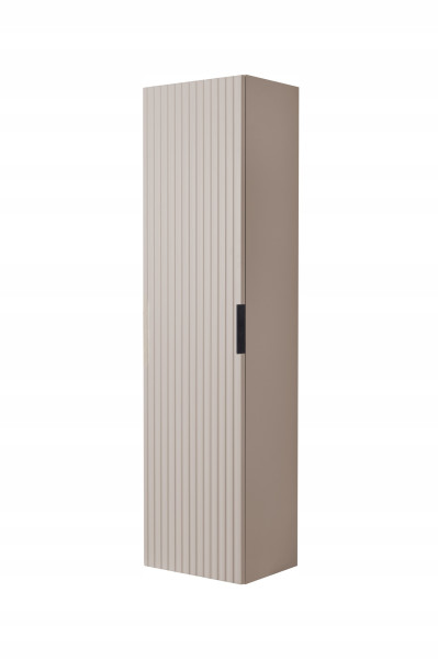 Szafka Łazienkowa Wisząca Słupek Łazienkowy Kaszmir Flisan 136 Cm Ryflowany 1058724