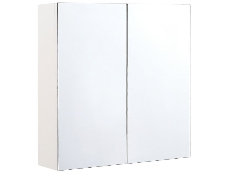 Szafka łazienkowa wisząca z lustrem 60x60 127132