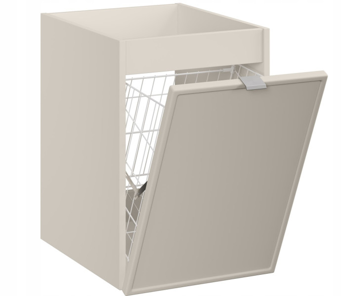 Szafka Łazienkowa Z Koszem 40 cm KASZMIR FREZOWANA BELLA 385316