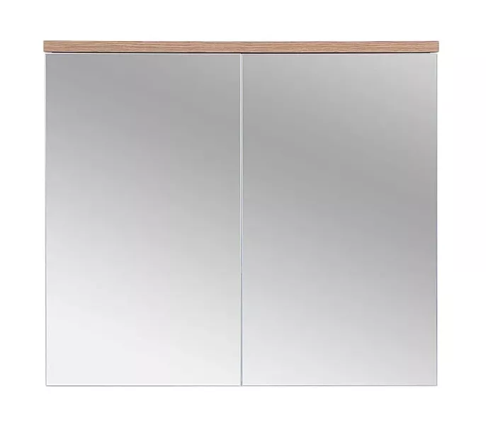Szafka łazienkowa z lustrem 80 cm - Sarax 692666