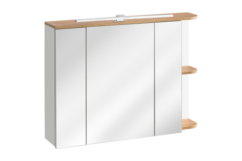 Szafka łazienkowa z lustrem 90 cm Platinum 176905